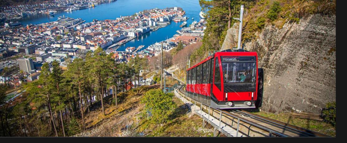 Sentrumsnaer Leilighet Med 3 Soverom. Bergen Eksteriør billede